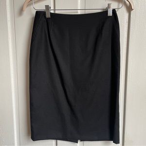 Hugo Boss Black Wool Blend Skirt